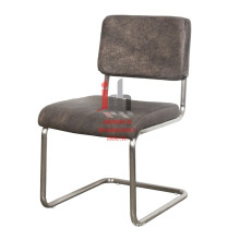 Leather Iron Office Chair